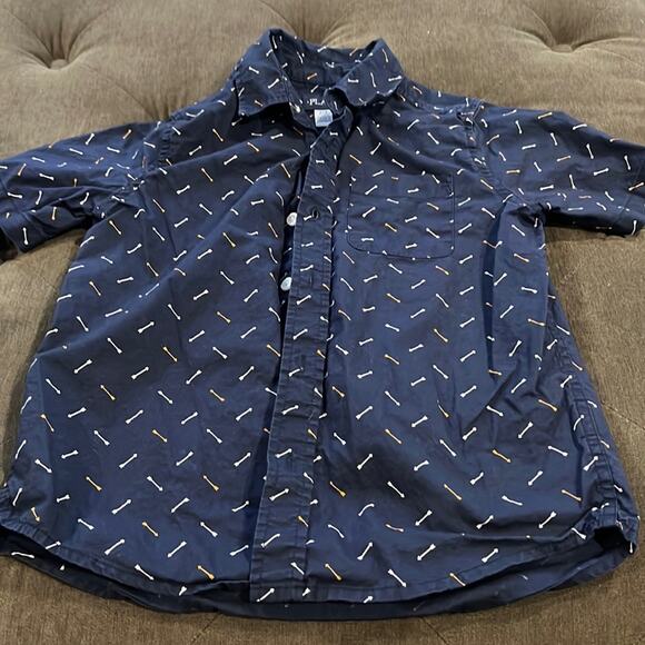 The children’s place button down 7/8 - Picture 1 of 2